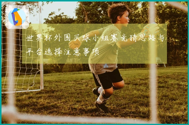 世界杯外围买球小组赛竞猜思路与平台选择注意事项